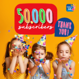 Το παιδικό κανάλι «Heaven Kids» της δισκογραφικής εταιρίας Heaven Music,  ξεπέρασε τους 50.000 συνδρομητές!