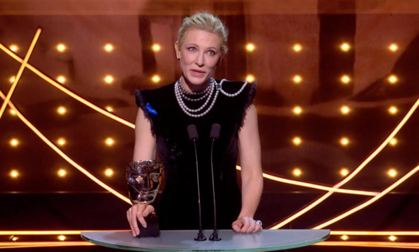 Η συγκινητική ομιλία της Cate Blanchett στα BAFTA: «Μια ξεχωριστή χρονιά για τις γυναίκες»