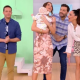 Η on air εμφάνιση του Δημήτρη Μακαλιά με τη νεογέννητη κόρη του και η επιθυμία της Μαγγίρα για τρίτο παιδί