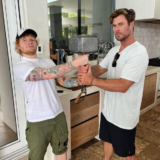 Chris Hemsworth Ed Sheeran